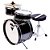 Bateria Infantil Criança Phx 14" Preto profissional completa - Imagem 4