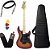 Kit Guitarra Strinberg Sts100 Cherry Sunburst Fosco Css Capa - Imagem 1