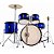 Bateria Infantil Nagano One Drum Azul Jbj1049 set 13' floor - Imagem 1