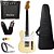 Kit Guitarra telecaster phx tl-1 vintage alder tarraxa trava + amp - Imagem 4