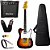 Kit Guitarra telecaster phx tl-1 vintage alder tarraxa trava + amp - Imagem 5