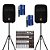 Kit Igreja Profissional 2 caixas staner sr315a + mesa soundcraft Sx1202Fx - Imagem 1