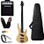 Kit Baixo Phx Bs-4 S Gn Moderna IV Natural  + Amplificador - Imagem 1