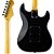 Kit Guitarra Canhota Phx Strato Power Premium preto + caixa - Imagem 5