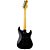 Kit Guitarra Canhota Phx Strato Power Premium preto + caixa - Imagem 4