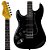 Kit Guitarra Canhota Phx Strato Power Hss Premium Bk + Borne - Imagem 3