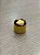 Knob Metal Dourado para guitarra e baixo Dolphin 7415 - Imagem 2