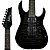 Kit Guitarra 7 cordas Ibanez Grg 7221qa preto + Amplificador - Imagem 4