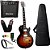 Kit Guitarra Phx Lp-5 Studio les paul Sunburst Amplificador - Imagem 1