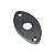 Jack plate Gotoh oval Preto Jcb-2 suporte de jack 26626 - Imagem 1