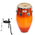 Conga Luen 11' Serie Tribo Honey Burst Pele Animal 49104HB + Suporte - Imagem 1