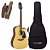 Kit Violão Takamine Gd30Ce Correia Couro Bag Luxo - Imagem 1