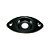 Jack Plate Oval Preto 548 - Ronsani - Imagem 1