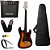 Kit Guitarra Giannini G100 Stratocaster capa Amplificador NF - Imagem 6