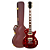 Guitarra Les Paul Tagima Mirach FL Transparent Red + Case - Imagem 1