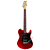 Guitarra Tagima T-930 Vermelha Escala Escura Escudo Preto - Imagem 1
