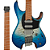 Guitarra Ibanez QX54QM BMS Blue Sphere Burst Matte Azul - Imagem 4