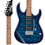 Kit Guitarra Ibanez Grx70QA Tbb Azul cubo Borne Vorax 630 - Imagem 4