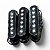 Trio set Captador Phx Guitarra Stratocaster 3 Singles preto - Imagem 2