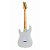 Kit Guitarra Seizi Katana Musashi HSS All White Matching Headstock Cubo Borne - Imagem 5