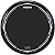 Pele Williams 18 preta Target Black hidráulica bumbo - Imagem 1