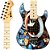 Kit Guitarra Infantil Capitão America Phx Marvel + Amplificador - Imagem 3