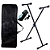 Kit Teclado Casio 5/8 capa 95x35x14 + Suporte Pedestal + Pedal Sustain - Imagem 1