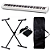 Kit Piano Digital Casio Stage CDP-S110WE Branco 88 teclas + Acessórios - Imagem 1