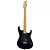 Guitarra Tagima Strato Modern 2S1H Stella Preta com escala clara escudo pretos - Imagem 1