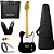 Kit Guitarra Phx TL-2 Telecaster Vintage Preta Amplificador - Imagem 1