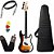 Baixo Infantil Phx ipb Sunburst Precision Bass Jr 3/4 Bag - Imagem 1