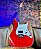 Guitarra Seizi Katana Musashi Plus Hss Quilted Ruby Red - Imagem 9
