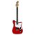 Kit Guitarra Tonante Cecille Vermelha Corpo Alder Amplificador - Imagem 5