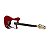 Kit Guitarra Tonante Cecille Vermelha Corpo Alder Amplificador - Imagem 10
