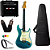 Kit Guitarra Tagima TG540 Azul LPB escala escura cubo Borne - Imagem 1