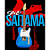 Guitarra Seizi Vintage Saitama Plus TL Flamed Blue - Imagem 1
