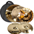 Kit Set pratos Krest Styllus B20 Hihat 14 Crash 18 e 16 Ride 20 + Bag - Imagem 1
