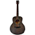 Violão baby Phx Px36 Preto Fosco Aço Eletroacústico Traveller - Imagem 5