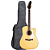 Violão Tagima Swell Deluxe âmbar folk tampo sólido modelo novo - Imagem 1