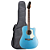 Violão Tagima Swell Deluxe azul folk tampo sólido modelo novo - Imagem 1