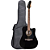 Violão Tagima Swell Deluxe Preto folk tampo sólido + bag - Imagem 1