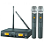 Microfone Sem Fio Staner SRW-48D Duplo de mão - Imagem 1