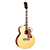 Violão Jumbo Marques Va-209nteq Natural Cap Fishman Mod Elvis Presley - Imagem 1