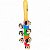 Chocalho Infantil Phx Mini Madeira G19-10 19cm com capa - Imagem 1