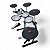 Bateria Eletrônica Nagano Tech Up Ntu-01 c/ bumbo 4 pratos bluetooth - Imagem 2