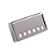 Capa P Captador Gibson Humbucker Braco Prpc 010 Cromado - Imagem 1