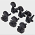 Jogo Tarraxa Gibson P Gt 3+3 Botoes Preto Pmmh 030 Preta - Imagem 1
