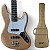 Baixo Seizi Fun Jazu Desert Gold Sparkle Dourada Jb 4 cordas - Imagem 1