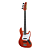 Baixo Seizi Fun Jazu (Jb) 4 Lava Red Sparkle Vermelha - Imagem 4