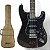 Guitarra Seizi Fun Katana Musashi Hss All Black escudo preto - Imagem 1